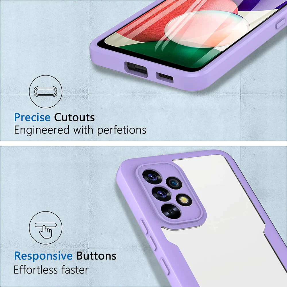 Case for Xiaomi 15 Pro, Techsuit, ColorVerse 360, Purple - Image 3