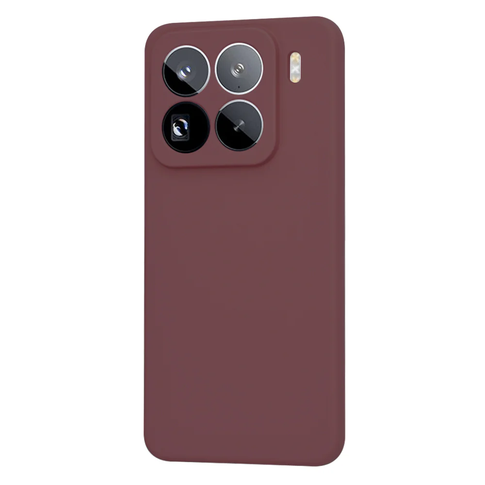 Case for Xiaomi 15 Pro, Techsuit, SoftFlex, Burgundy - Image 3