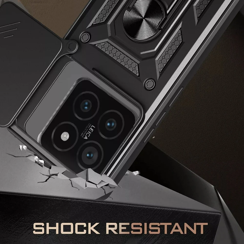 Case for Xiaomi 15, Techsuit, CamShield, Black - Image 4