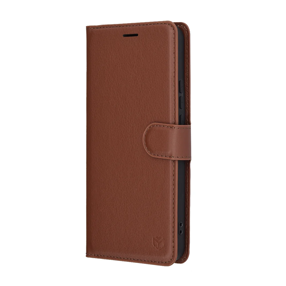 Case for Xiaomi 15 Ultra, Techsuit, Leather Folio, Brown - Image 4
