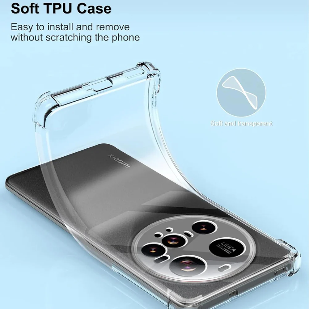 Case for Xiaomi 15 Ultra, Techsuit, Shockproof Clear, Transparent - Image 2