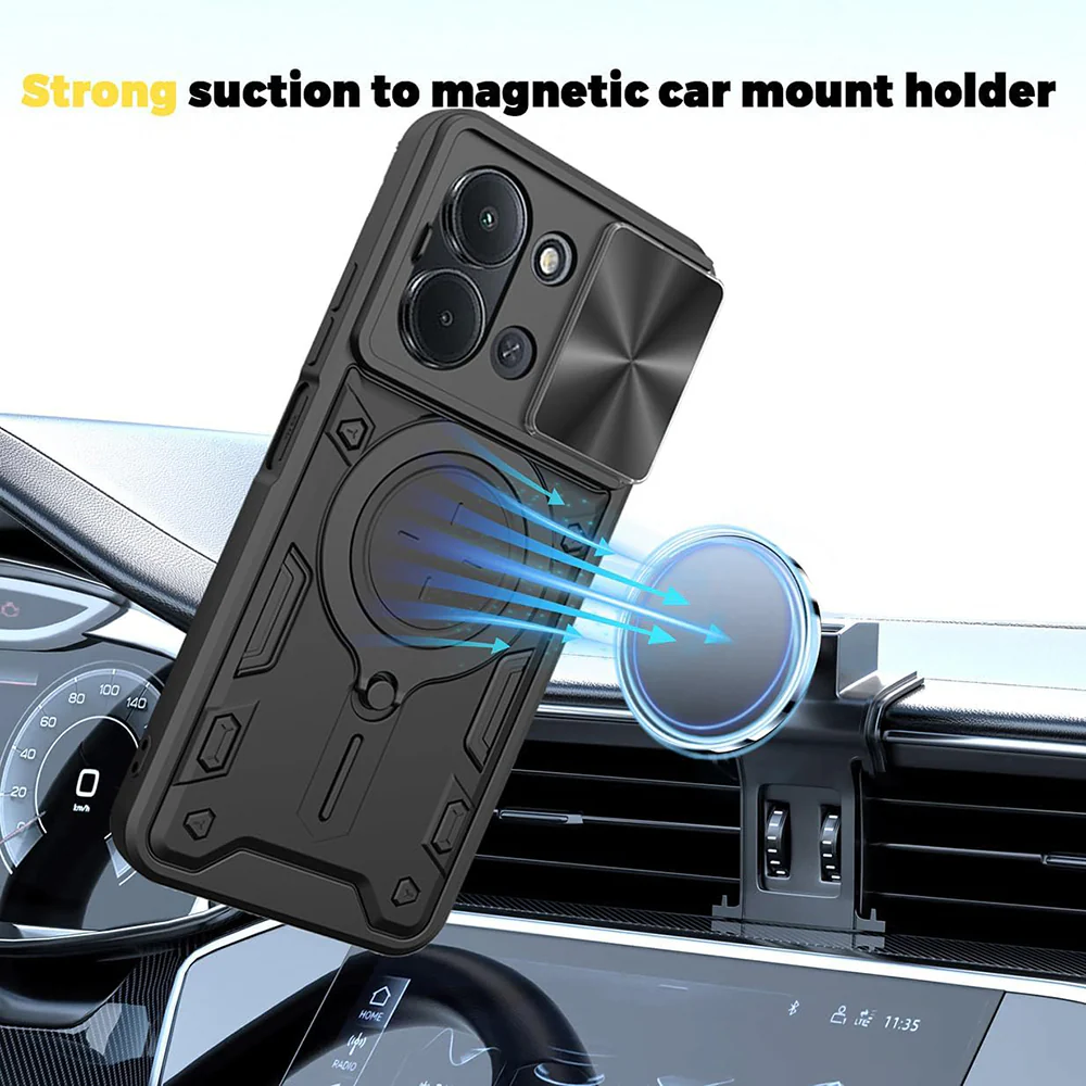 Case for Xiaomi 15T, Techsuit, CamGuard Pro, Black - Image 3
