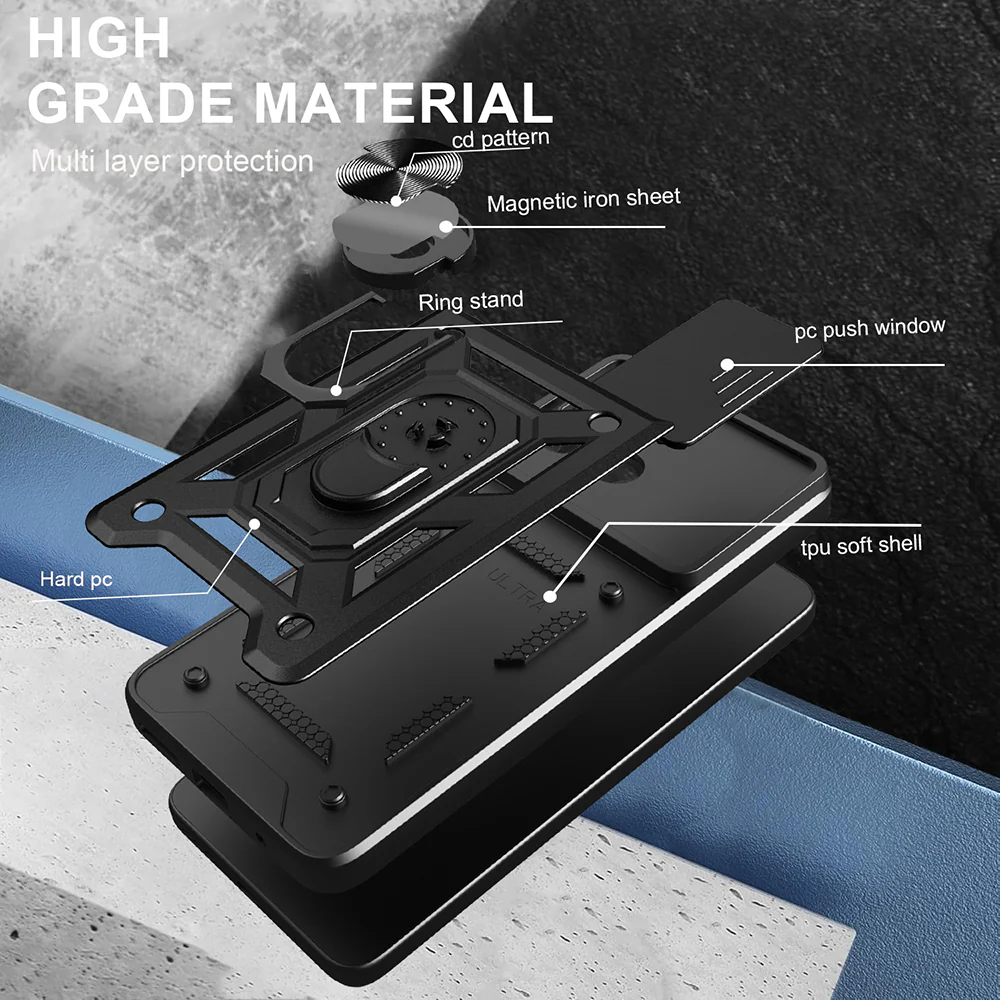 Case for Xiaomi 15T, Techsuit, CamShield, Blue - Image 4
