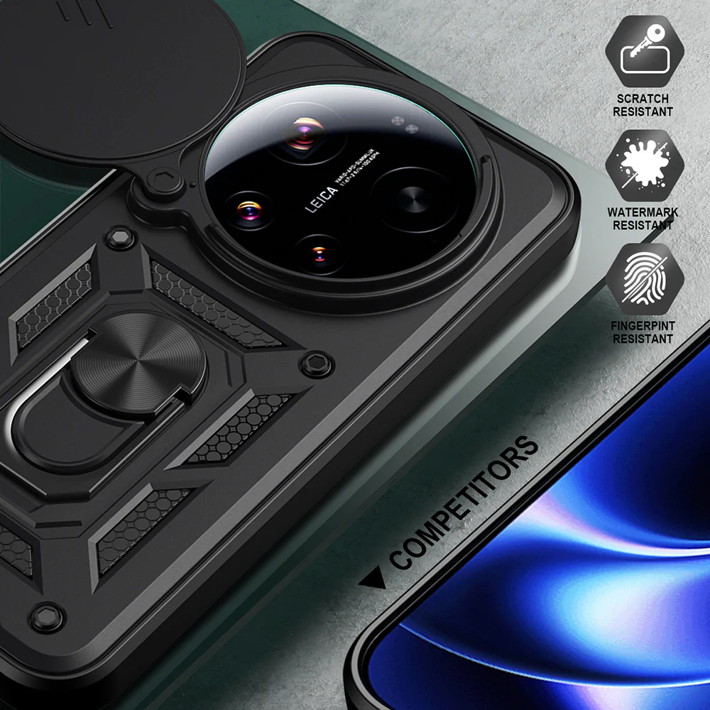 Case for Xiaomi 17 Ultra, Techsuit, CamShield, Blue - Image 4
