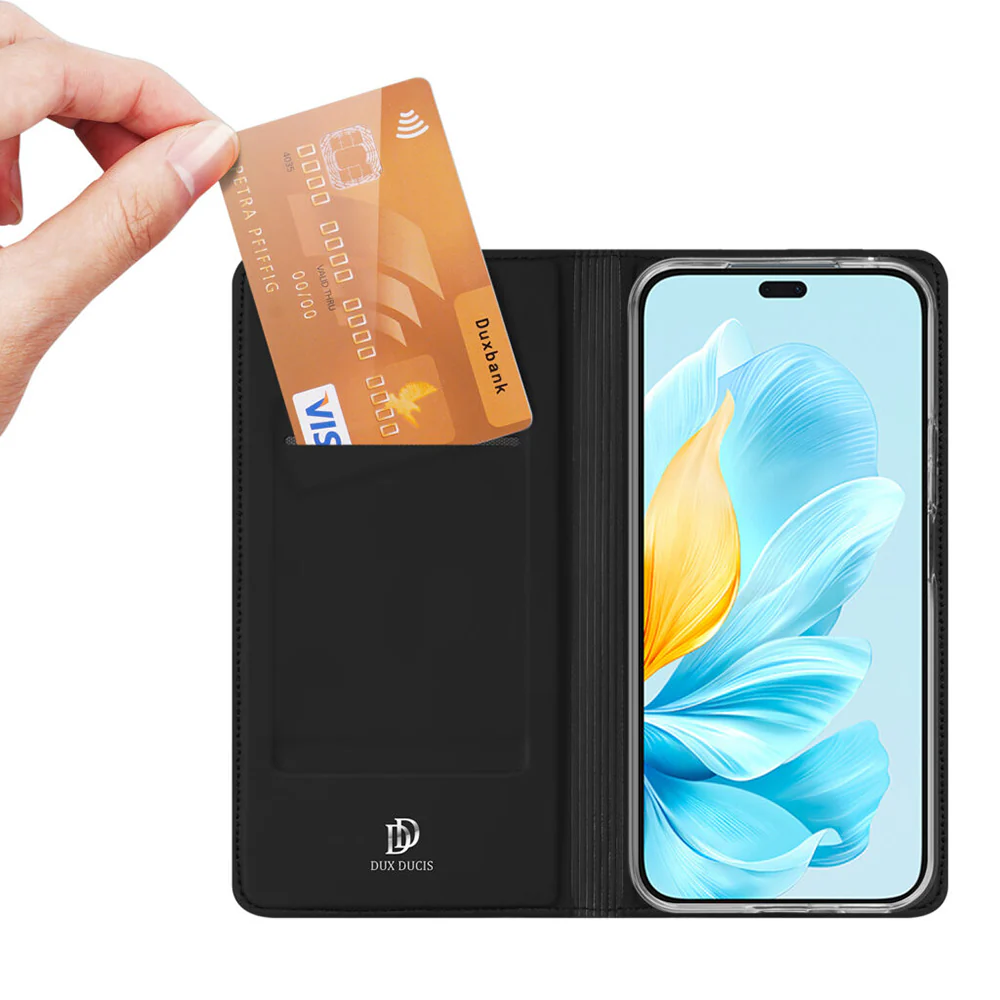 Case for Xiaomi 17T, Techsuit, Magskin Book, Black - Image 4