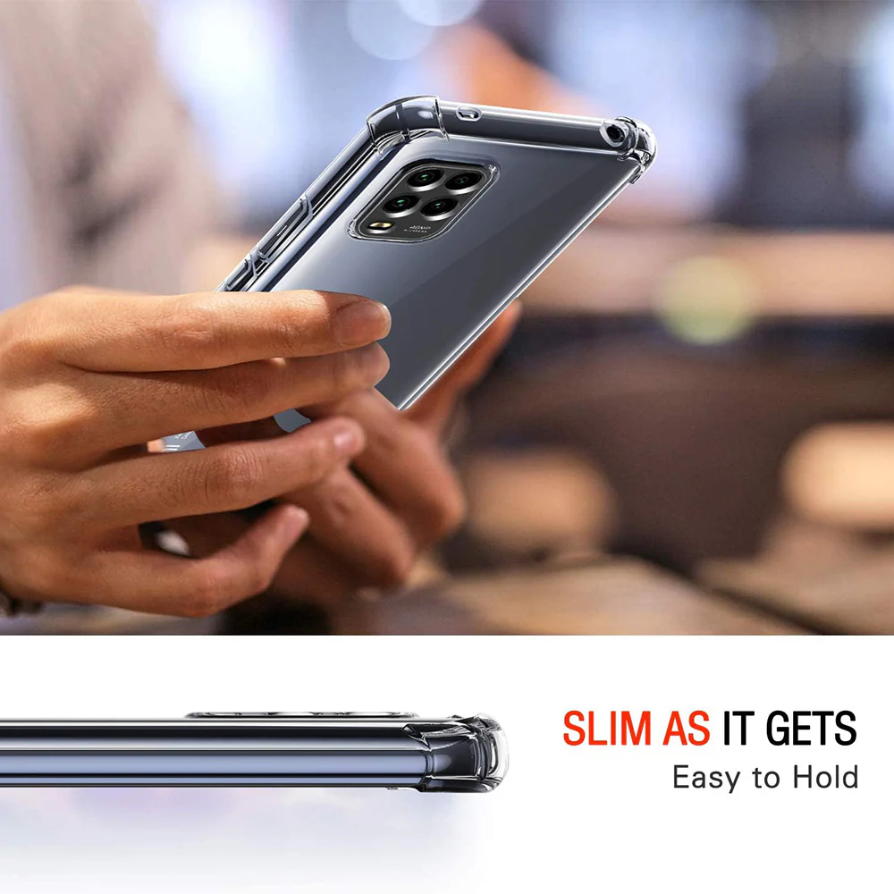 Case for Xiaomi Mi 10 Lite 5G, Techsuit, Shockproof Clear, Transparent - Image 5