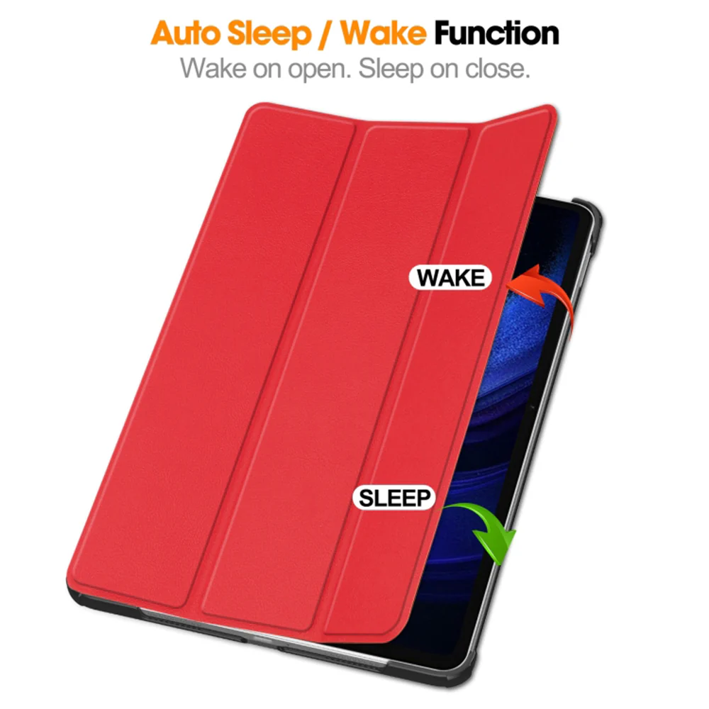 Case for Xiaomi Pad 6 / 6 Pro, Techsuit, FoldPro, Red - Image 5