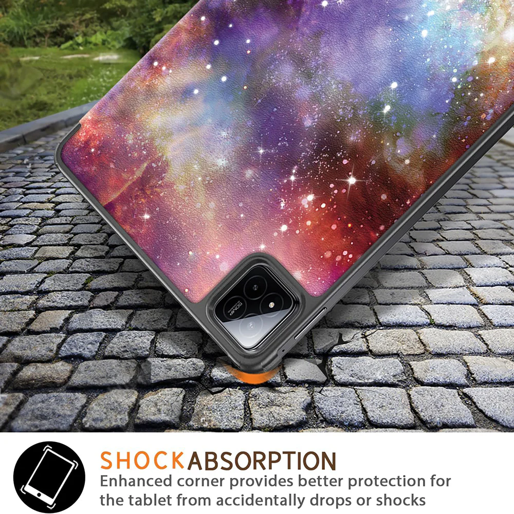 Case for Xiaomi Pad 7 / 7 Pro, Techsuit, FoldPro Galaxy, Multicolor - Image 6