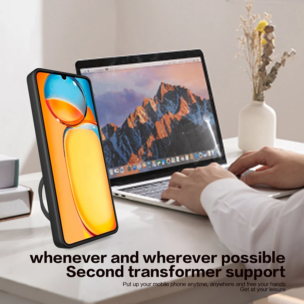 Case for Xiaomi Poco C65 / Redmi 13C, Techsuit, CamGuard Pro, Black - Image 6