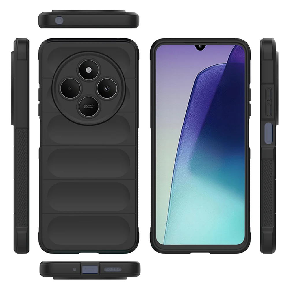 Case for Xiaomi Poco C75 / Redmi 14C, Techsuit, Magic Shield, Burgundy - Image 2