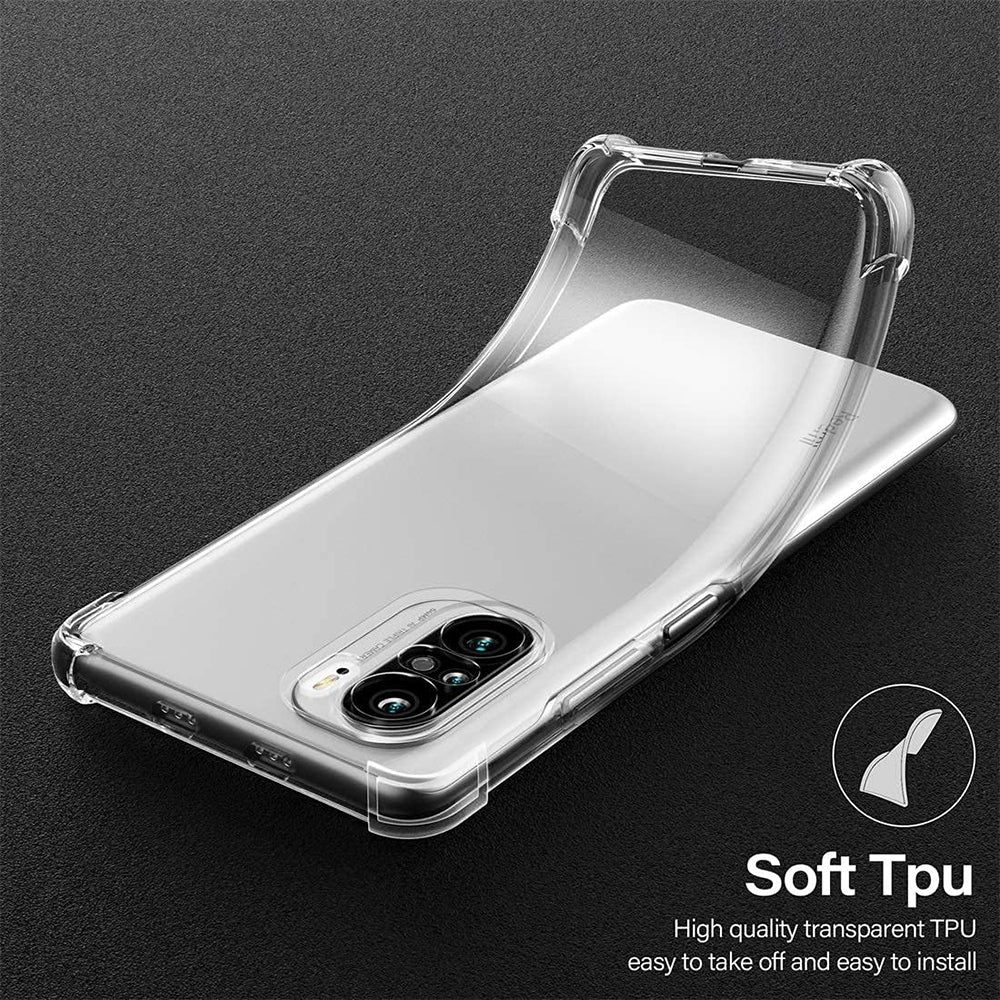 Case for Xiaomi Poco F3 / Mi 11i, Techsuit, Shockproof Clear, Transparent - Image 3