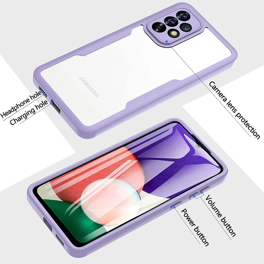 Case for Xiaomi Poco F6 Pro, Techsuit, ColorVerse 360, Purple - Image 2