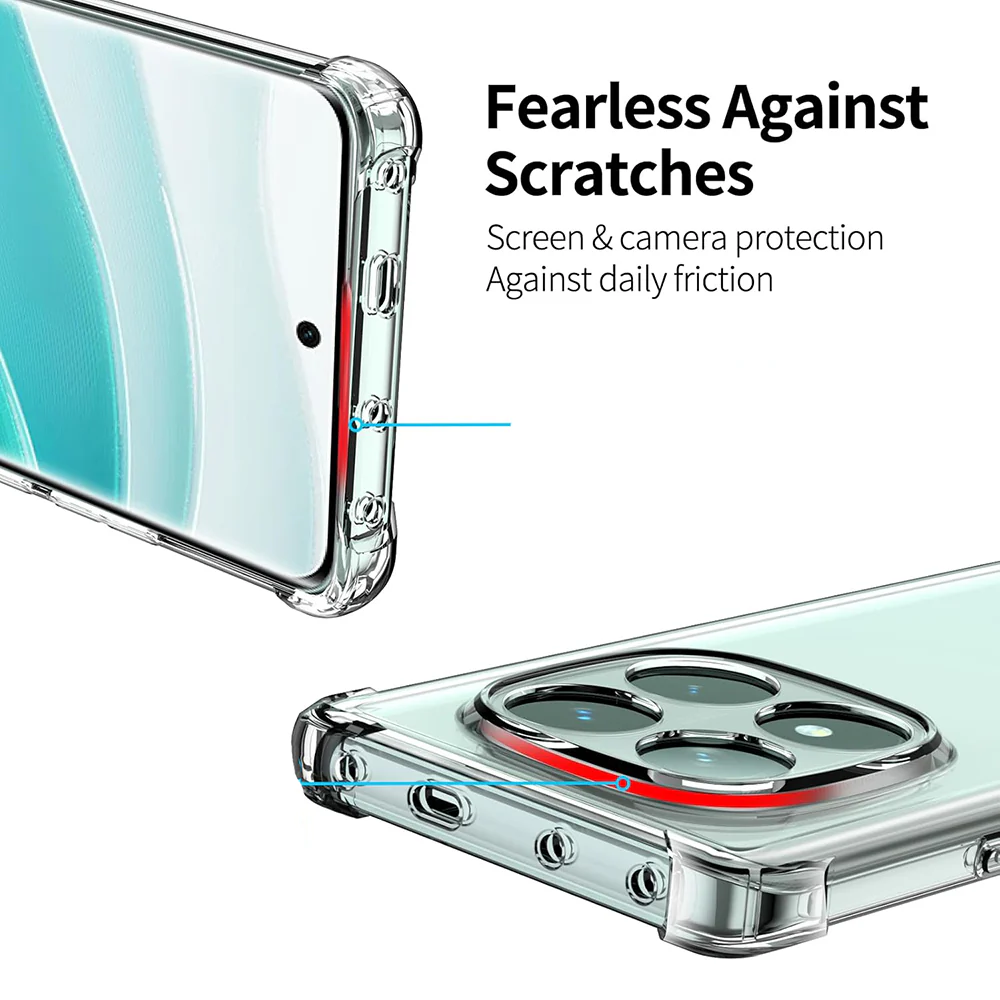 Case for Xiaomi Poco F7 Ultra, Techsuit, Shockproof Clear, Transparent - Image 2