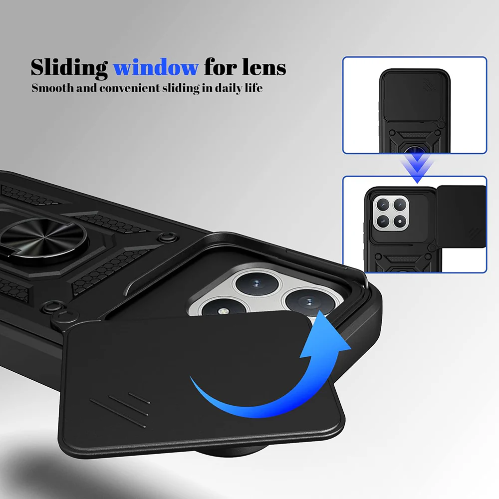 Case for Xiaomi Poco F8 Pro, Techsuit, CamShield, Blue - Image 4