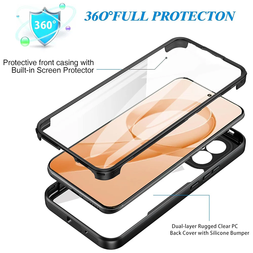 Case for Xiaomi Poco F8 Ultra, Techsuit, ColorVerse 360, Blue - Image 4