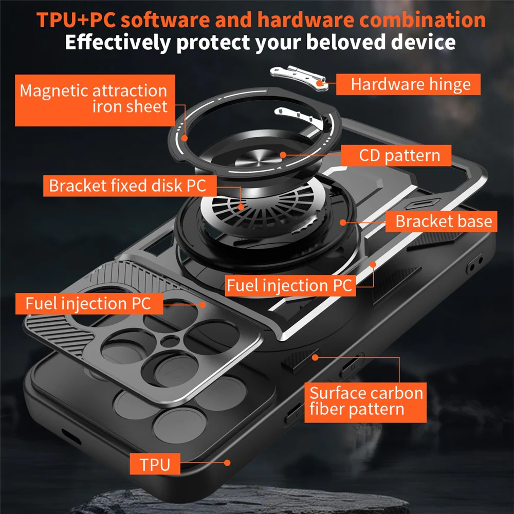 Case for Xiaomi Poco F8 Ultra, Techsuit, RuggedCam, Blue - Image 3
