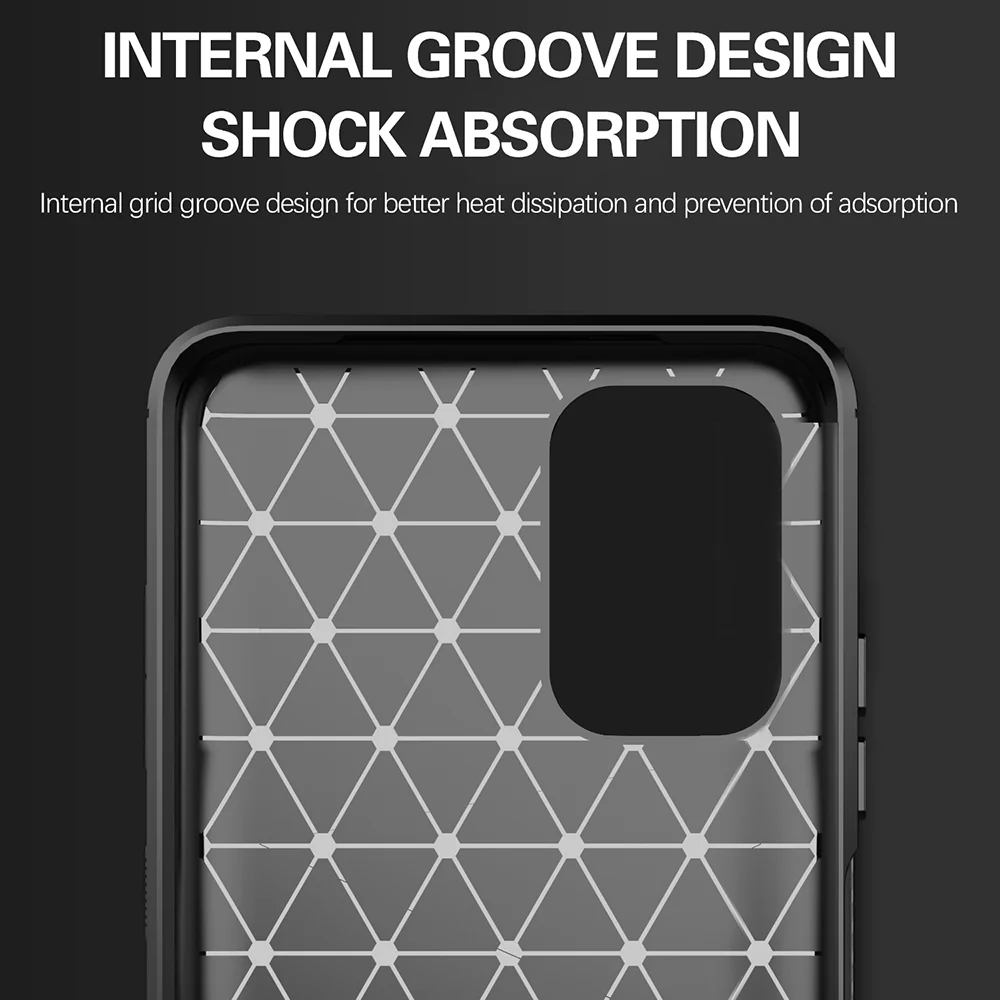 Case for Xiaomi Poco M5s / Redmi Note 10S / Note 10, Techsuit, Carbon, Black - Image 5