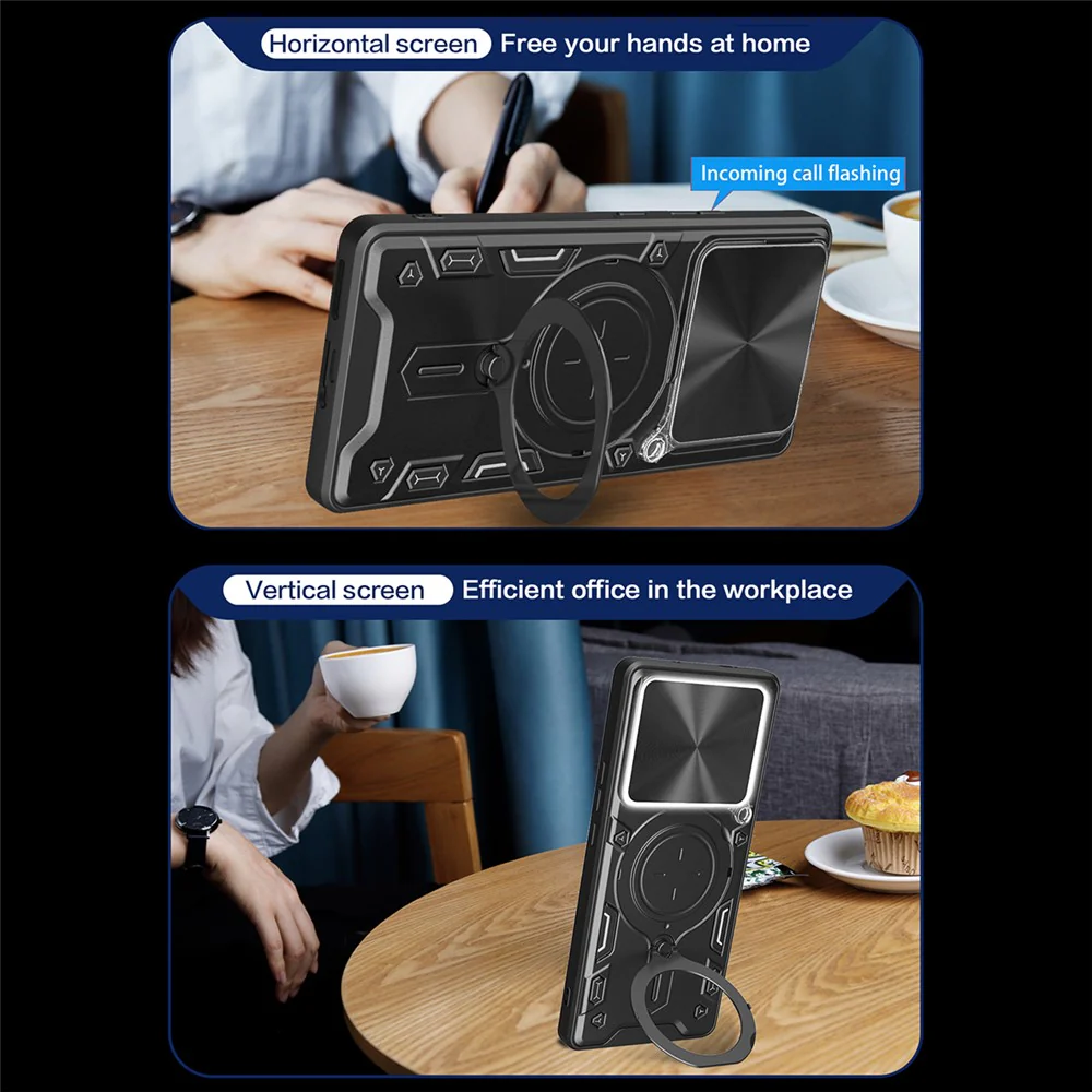 Case for Xiaomi Poco M8 Pro / Redmi Note 15 Pro+ 5G, Techsuit, CamGuard Pro, Black - Image 5