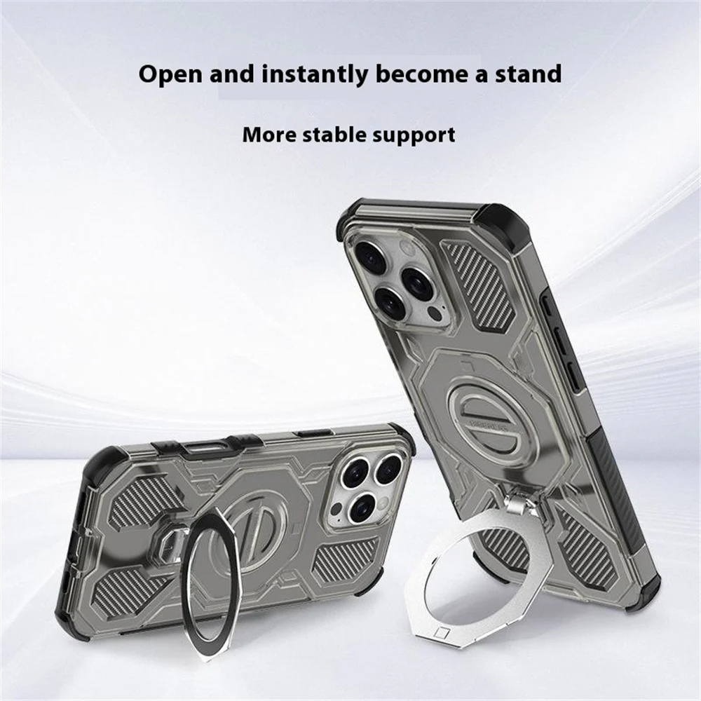 Case for Xiaomi Poco M8 Pro / Redmi Note 15 Pro+ 5G, Techsuit, Carbon Shield Pro, Black - Image 3