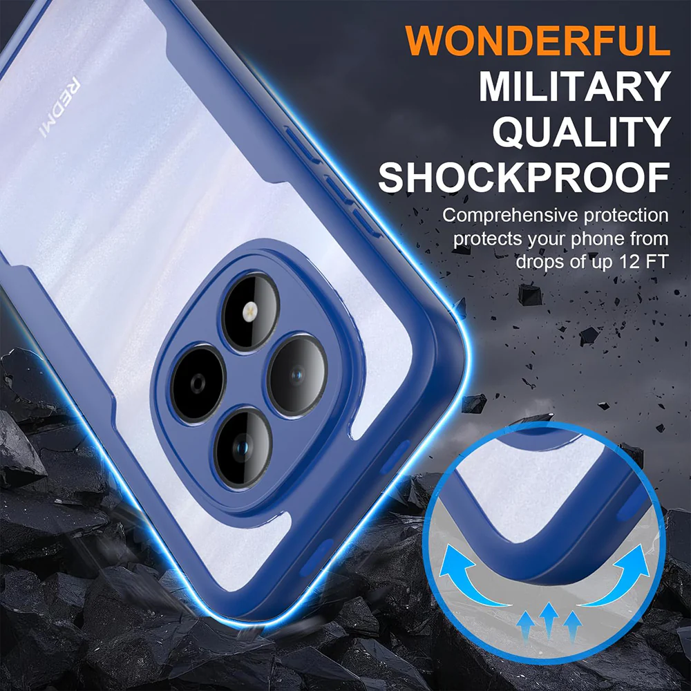 Case for Xiaomi Poco M8 Pro / Redmi Note 15 Pro+ 5G, Techsuit, ColorVerse 360, Blue - Image 5