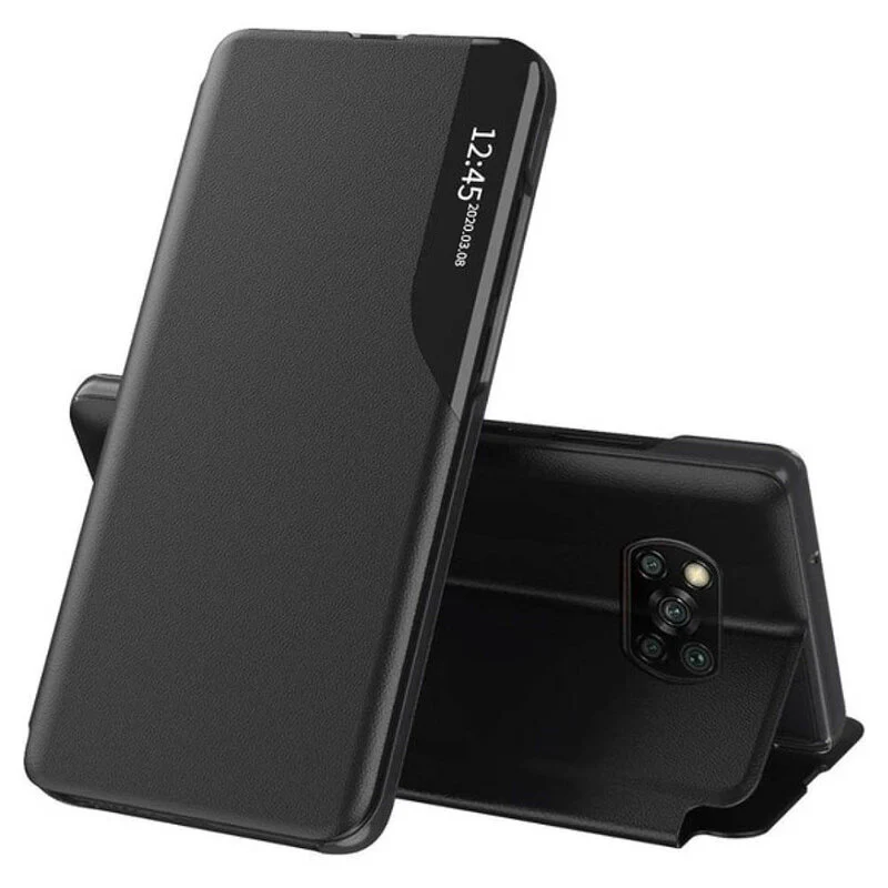 Case for Xiaomi Poco X3 Pro / X3 NFC / X3, Techsuit, eFold, Black