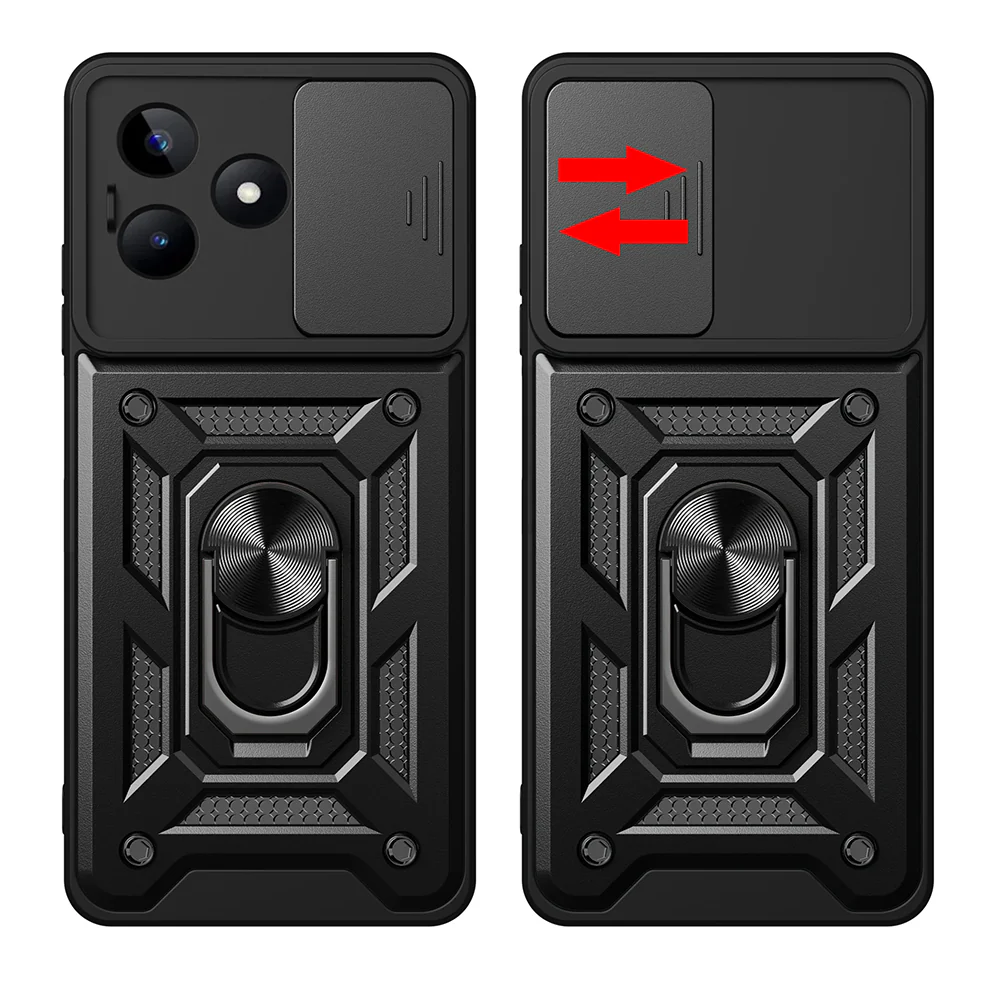 Case for Xiaomi Poco X6 / Note 13 Pro 5G, Techsuit, CamShield, Black - Image 2