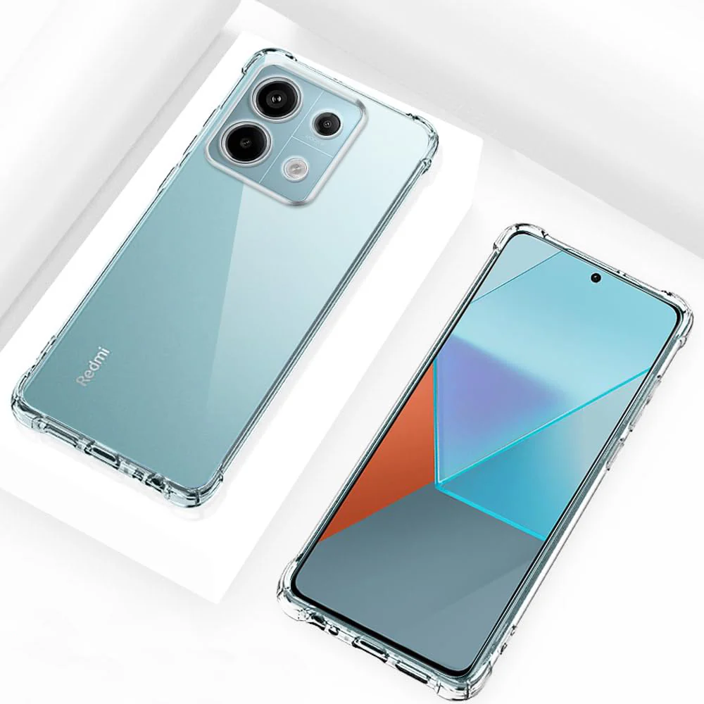 Case for Xiaomi Poco X6 / Note 13 Pro 5G, Techsuit, Shockproof Clear, Transparent - Image 3