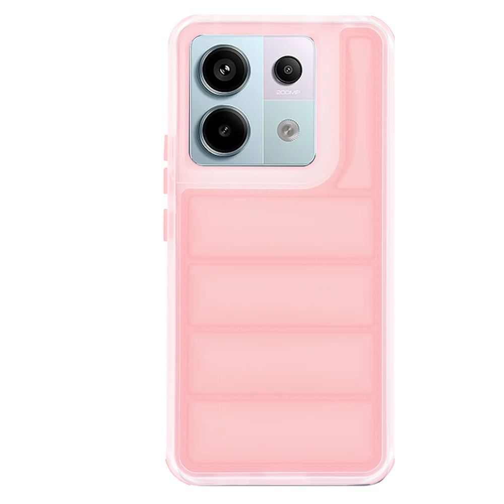 Case for Xiaomi Poco X6 / Note 13 Pro 5G, Techsuit, Wave Shield, Pink - Image 3