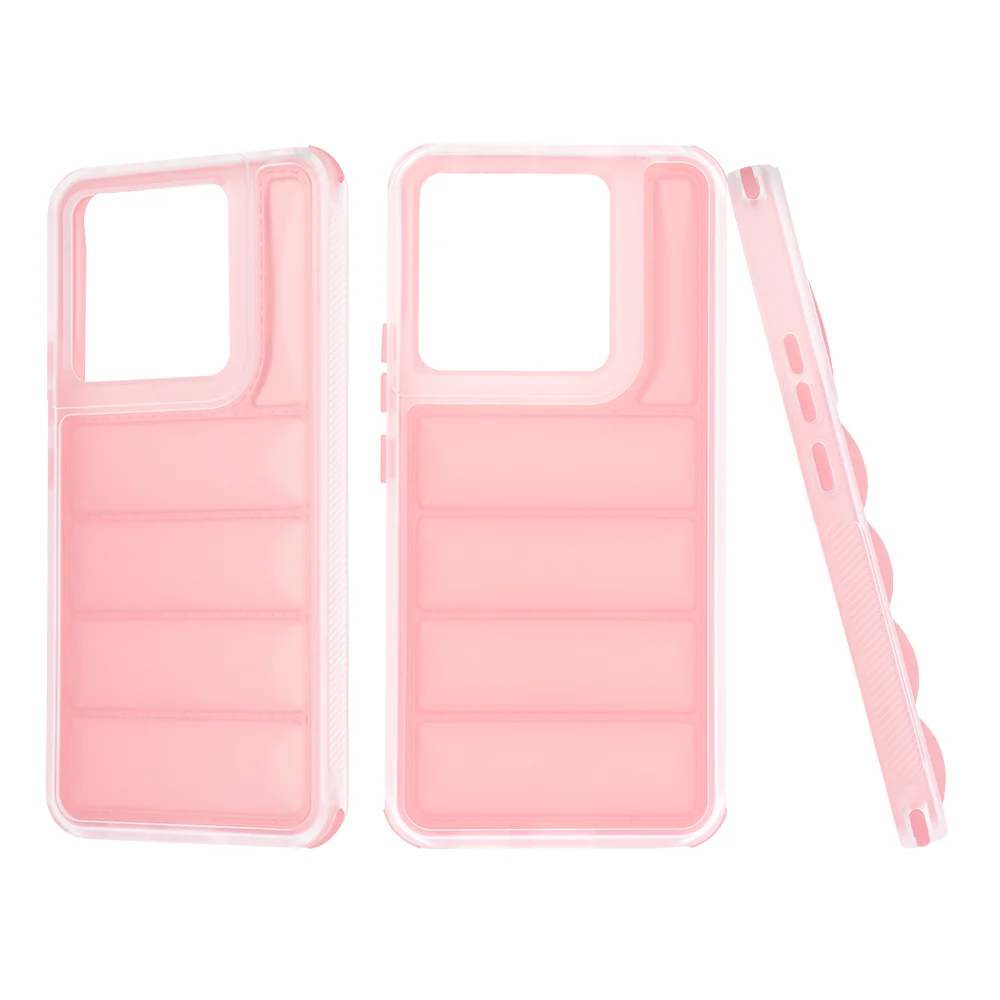 Case for Xiaomi Poco X6 / Note 13 Pro 5G, Techsuit, Wave Shield, Pink - Image 4