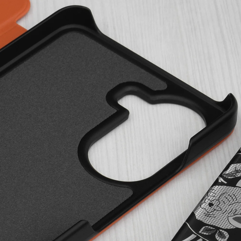 Case for Xiaomi Poco X7 Pro, Techsuit, eFold, Orange - Image 3