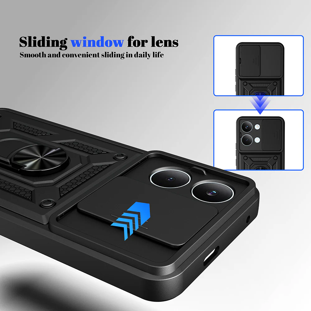 Case for Xiaomi Poco X8 Pro Max, Techsuit, CamShield, Blue - Image 4