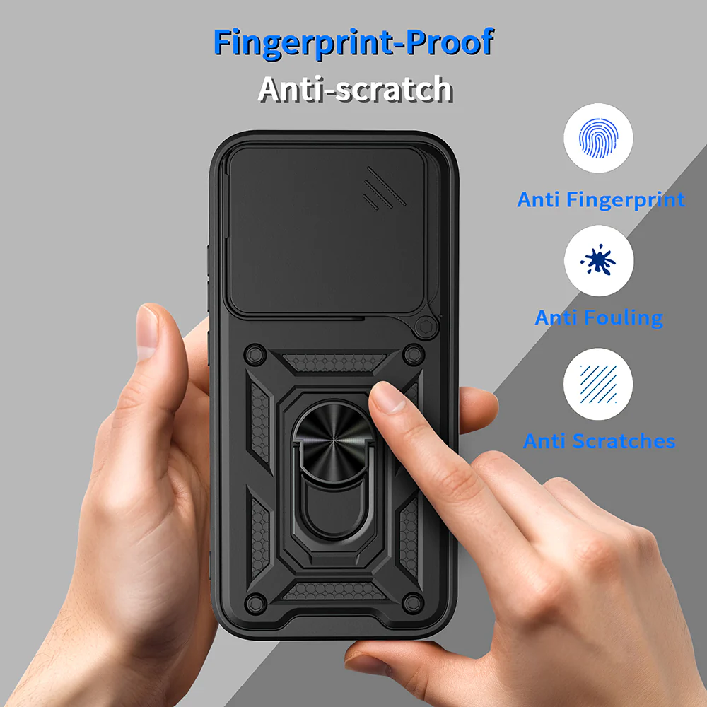Case for Xiaomi Poco X8 Pro, Techsuit, CamShield, Black - Image 6