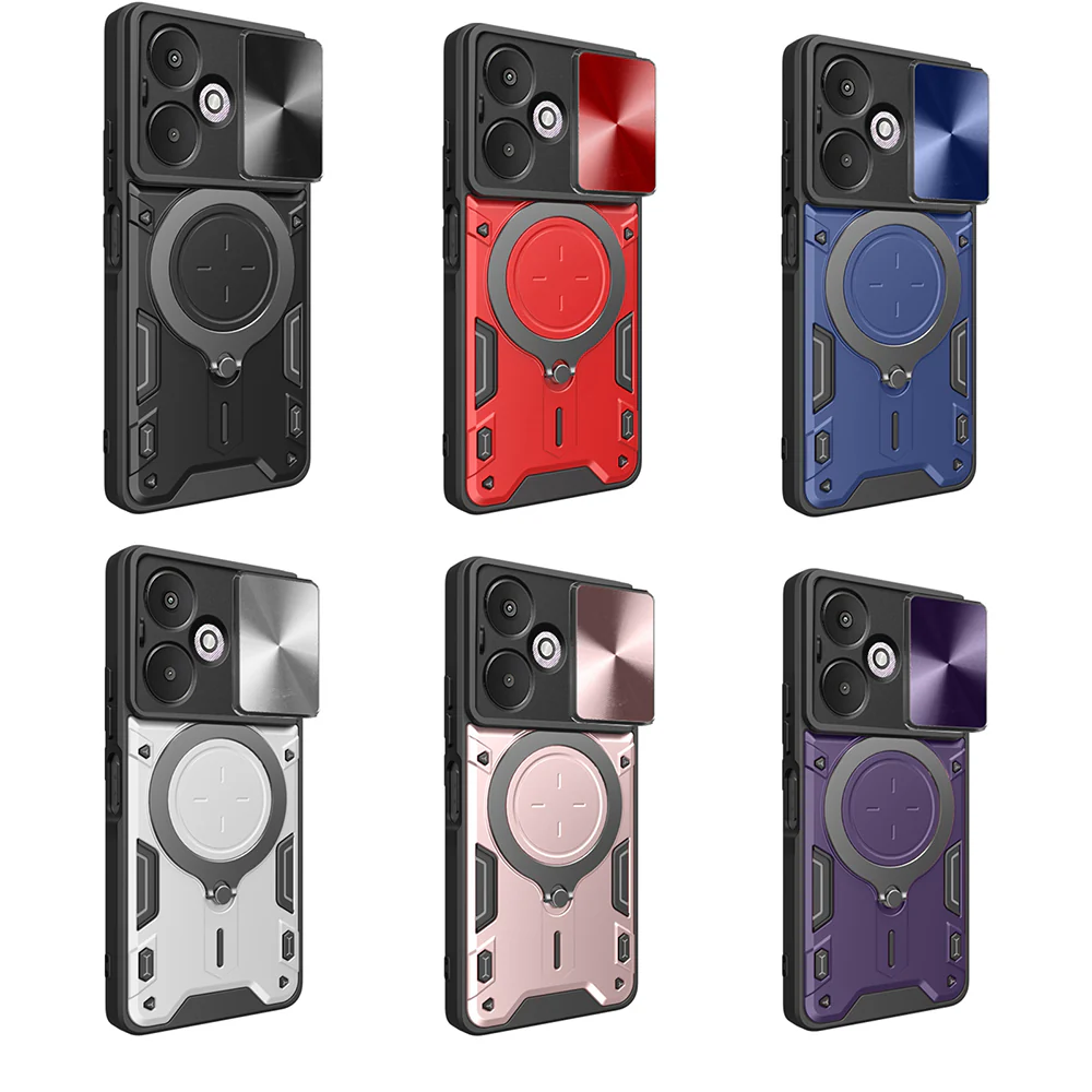 Case for Xiaomi Redmi 13C 5G, Techsuit, CamGuard Pro, Black - Image 6