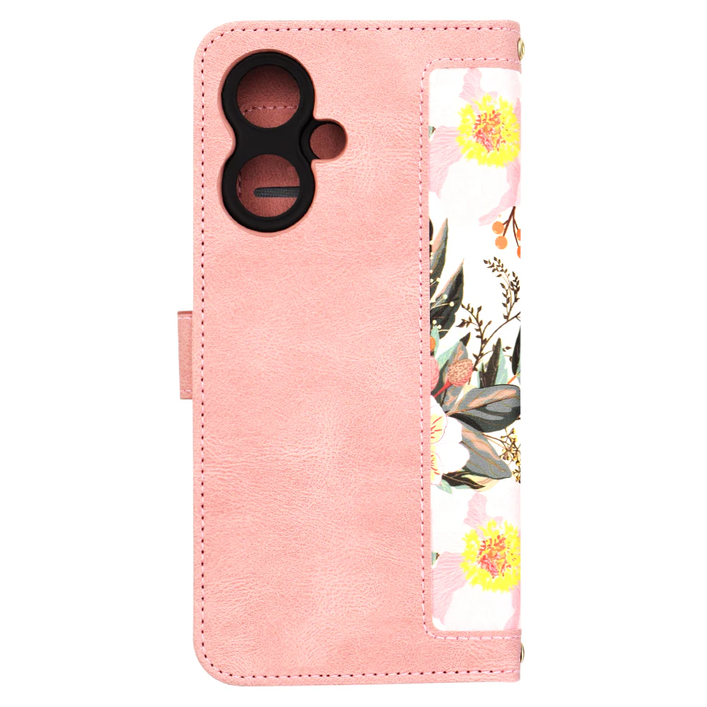 Case for Xiaomi Redmi 13C 5G, Techsuit, FlipCraft, Pink - Image 2
