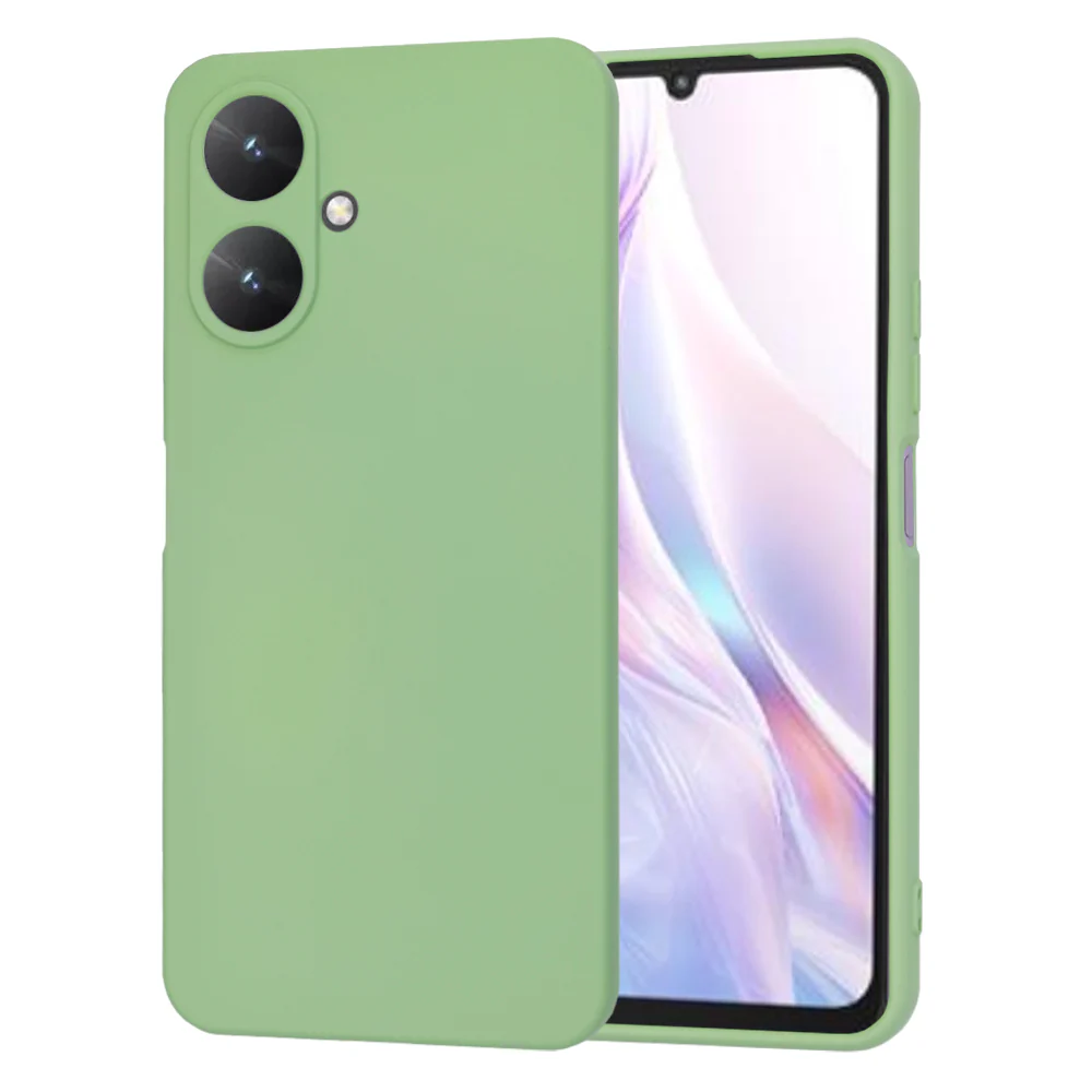 Case for Xiaomi Redmi 13C 5G, Techsuit, SoftFlex, Light Green