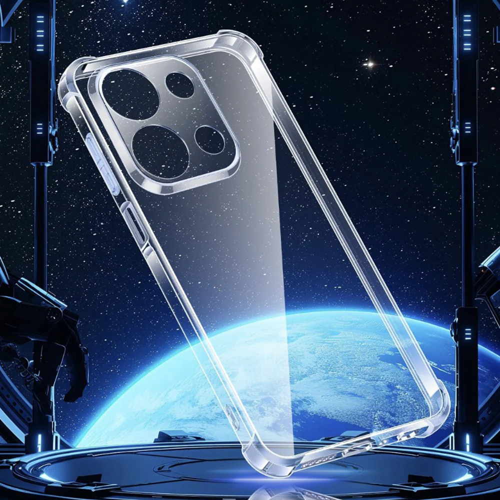 Case for Xiaomi Redmi 15C 5G / 15C 4G, Techsuit, Shockproof Clear, Transparent - Image 5