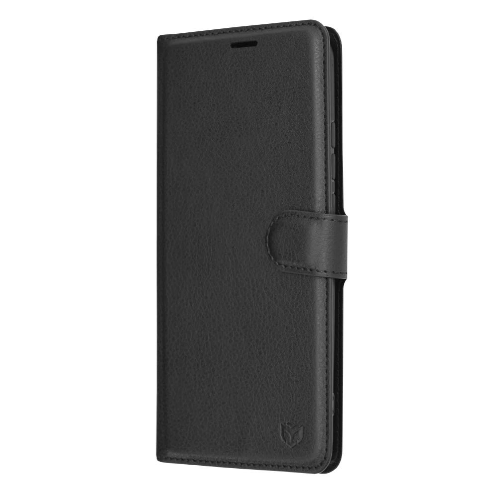 Case for Xiaomi Redmi 9C NFC / 9C, Techsuit, Leather Folio, Black - Image 4