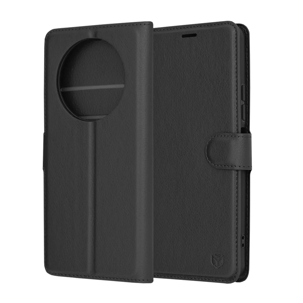 Case for Xiaomi Redmi A3x / A3, Techsuit, Leather Folio, Black - Image 6