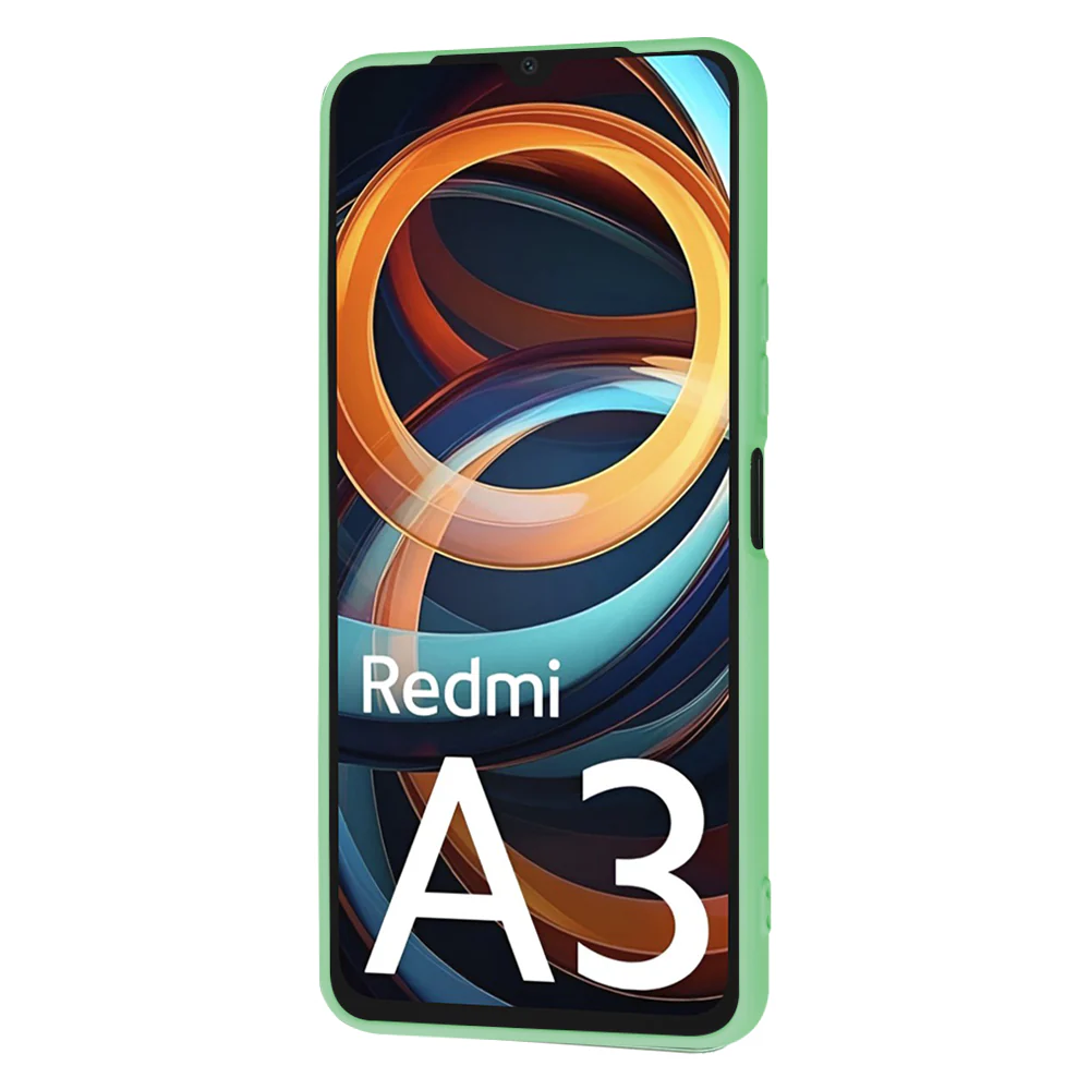 Case for Xiaomi Redmi A3x / A3, Techsuit, SoftFlex, Light Green - Image 2