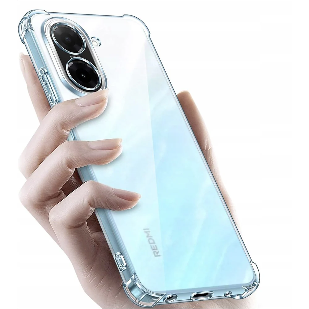 Case for Xiaomi Redmi A5 4G (Standard), Techsuit, Shockproof Clear, Transparent - Image 4