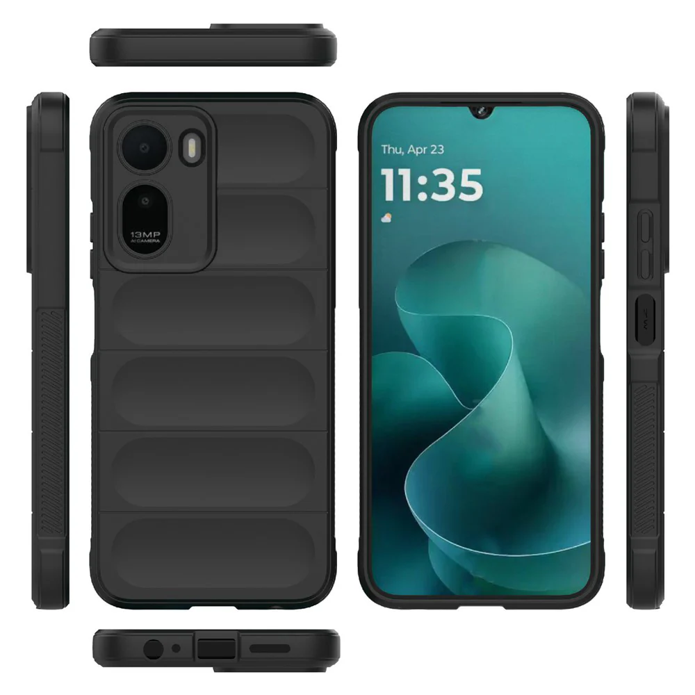 Case for Xiaomi Redmi A7 Pro 4G, Techsuit, Magic Shield, Black - Image 2