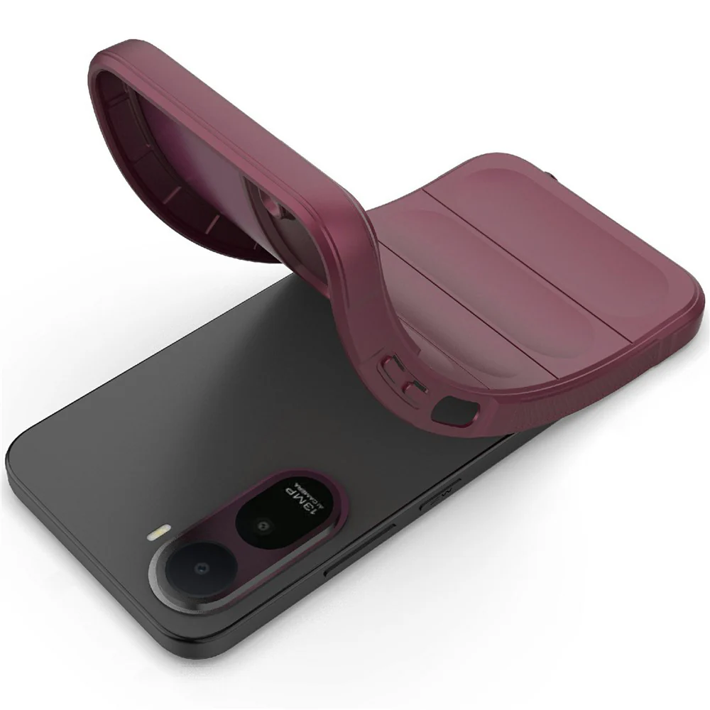 Case for Xiaomi Redmi A7 Pro 4G, Techsuit, Magic Shield, Burgundy - Image 3