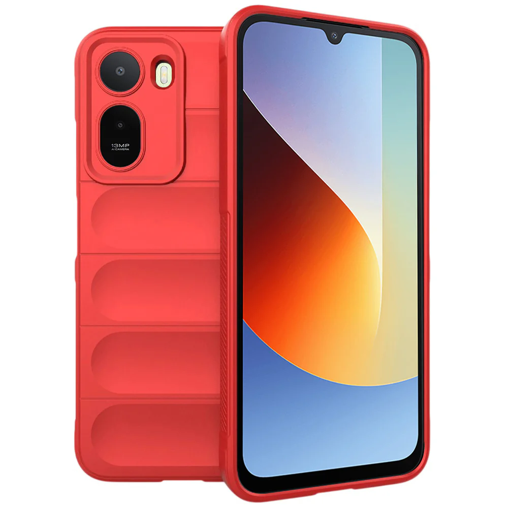 Case for Xiaomi Redmi A7 Pro 4G, Techsuit, Magic Shield, Red