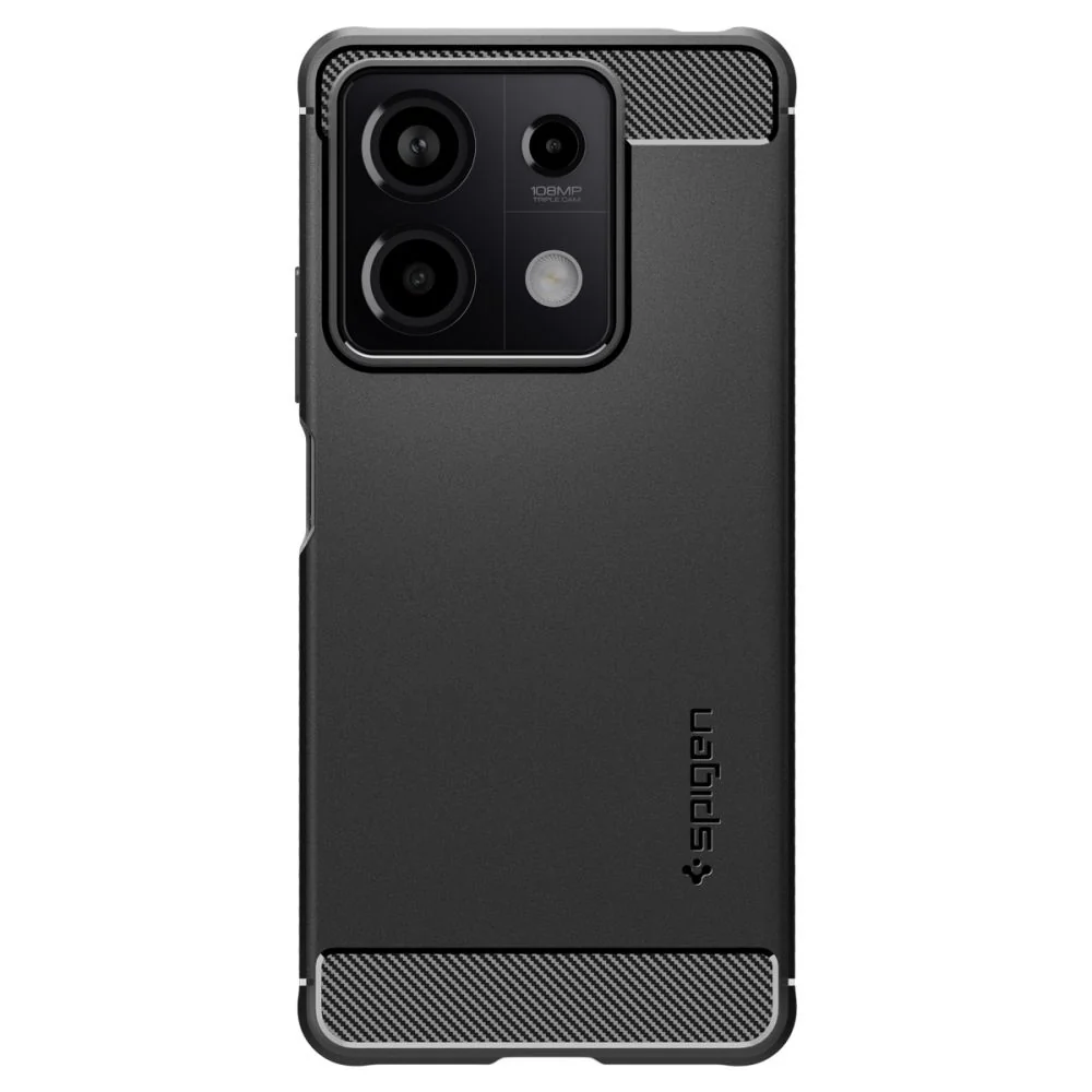 Case for Xiaomi Redmi Note 13 5G, Spigen, Rugged Armor, Black ACS07665 - Image 2