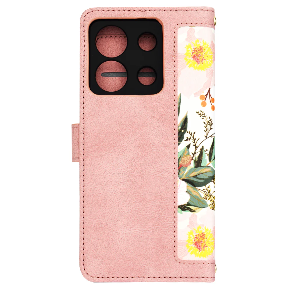 Case for Xiaomi Redmi Note 13 5G, Techsuit, FlipCraft, Pink - Image 3