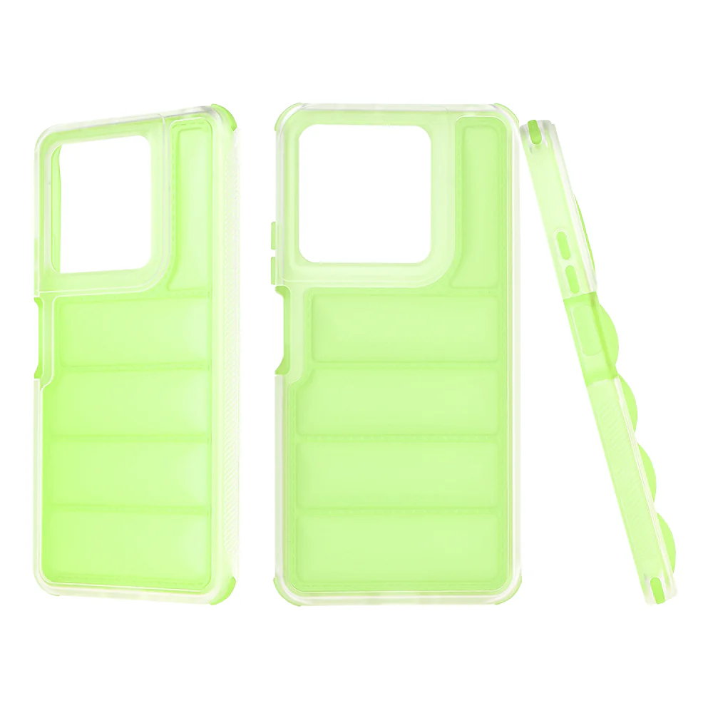 Case for Xiaomi Redmi Note 13 5G, Techsuit, Wave Shield, Green - Image 4