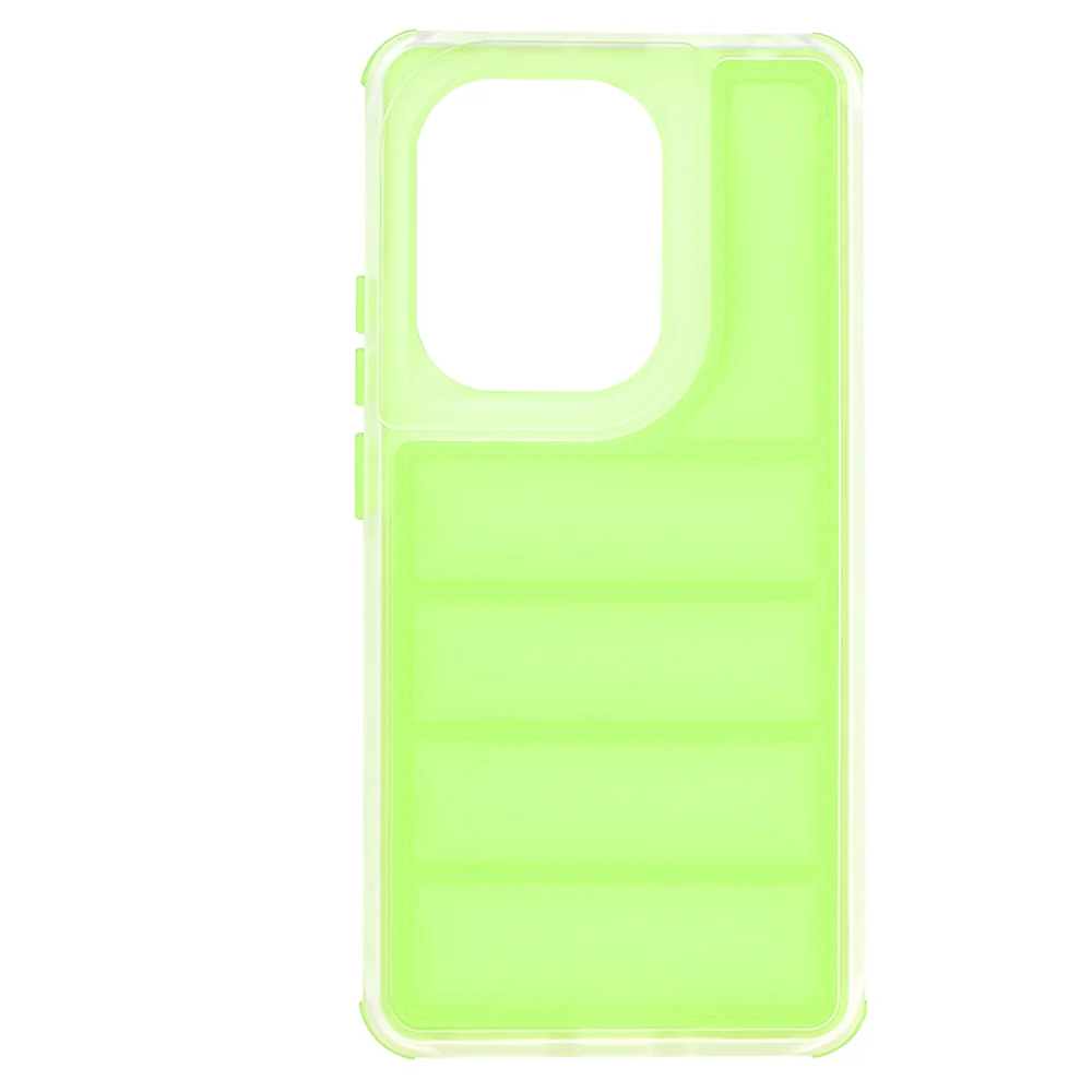 Case for Xiaomi Redmi Note 13 Pro 4G / Poco M6 Pro 4G, Techsuit, Wave Shield, Green - Image 2