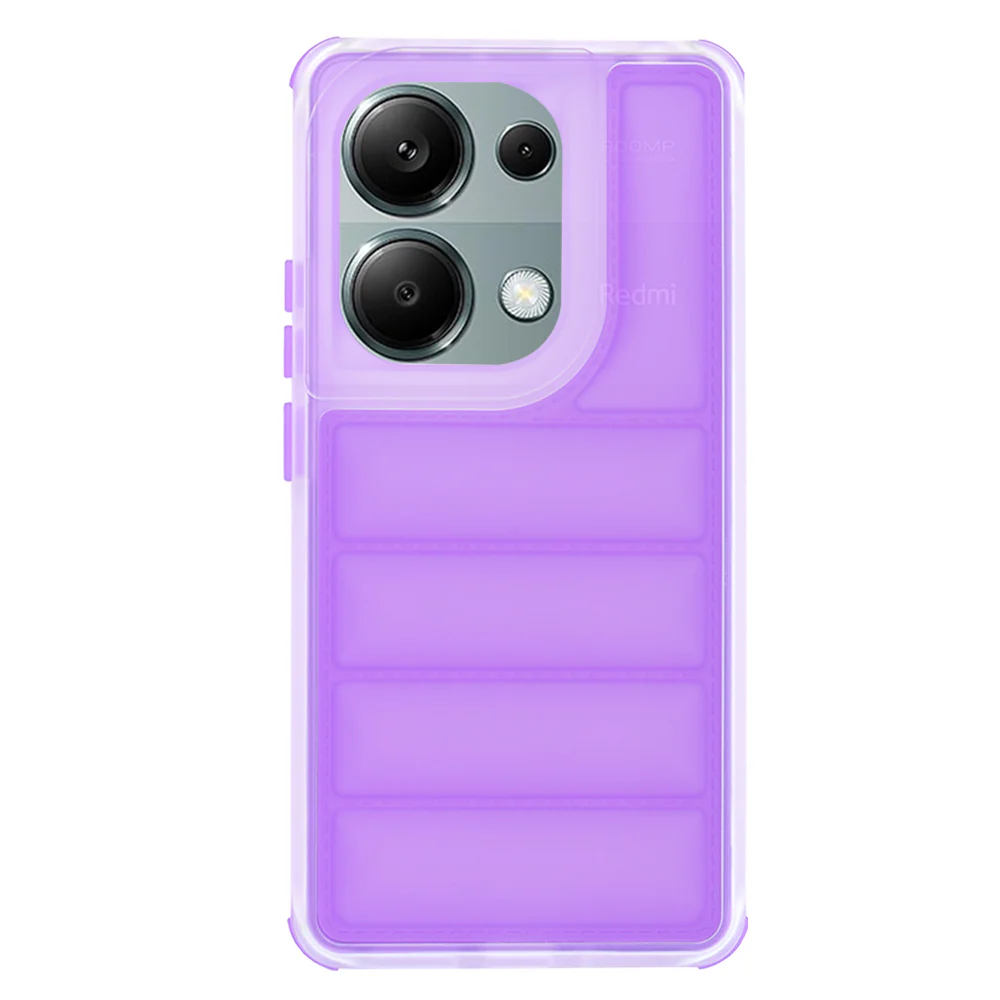 Case for Xiaomi Redmi Note 13 Pro 4G / Poco M6 Pro 4G, Techsuit, Wave Shield, Purple - Image 3