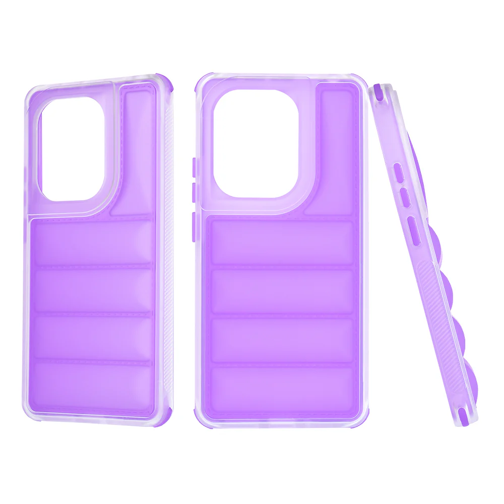 Case for Xiaomi Redmi Note 13 Pro 4G / Poco M6 Pro 4G, Techsuit, Wave Shield, Purple - Image 4