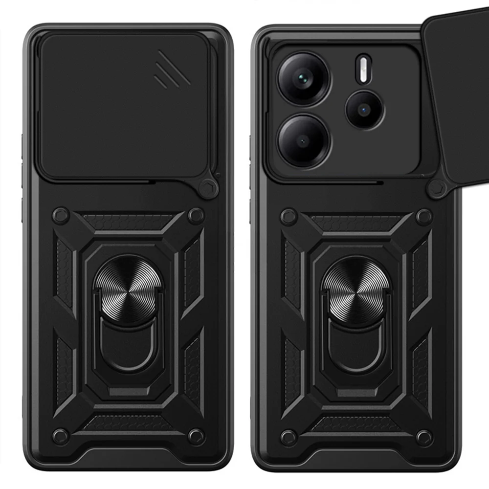 Case for Xiaomi Redmi Note 14 4G (Regional), Techsuit, CamShield, Black - Image 3